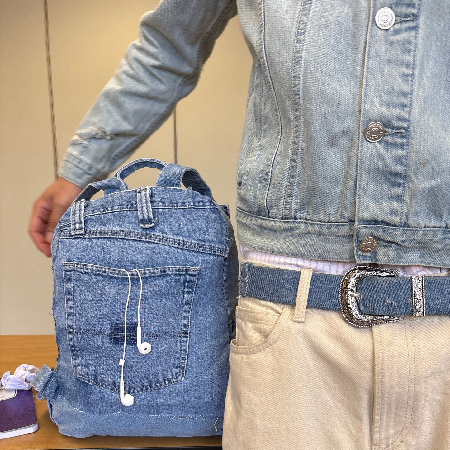 Denim Backpack V2
