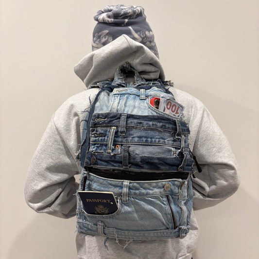 The Denim Backpack