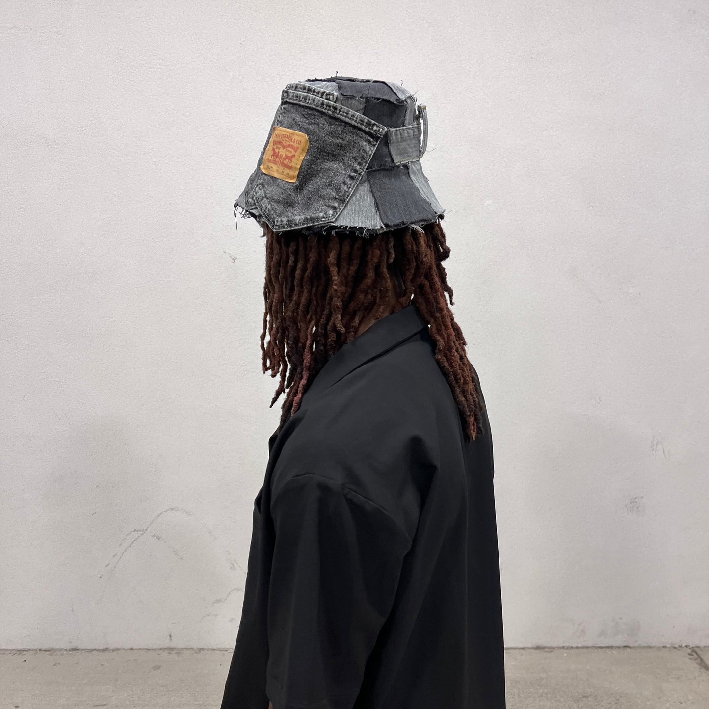 Denim "Double Pocket" Bucket Hat