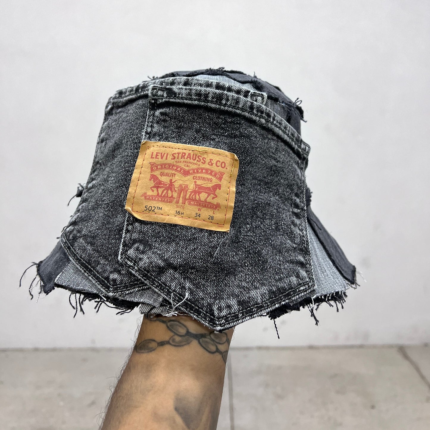 Denim "Double Pocket" Bucket Hat