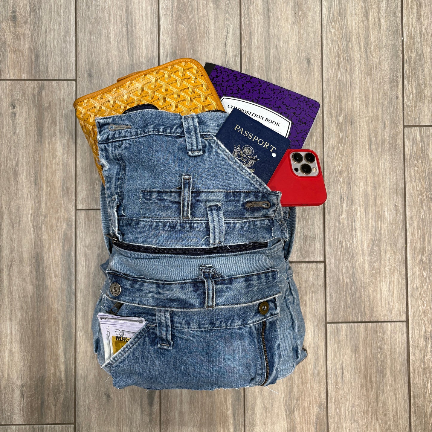 Denim Backpack V2