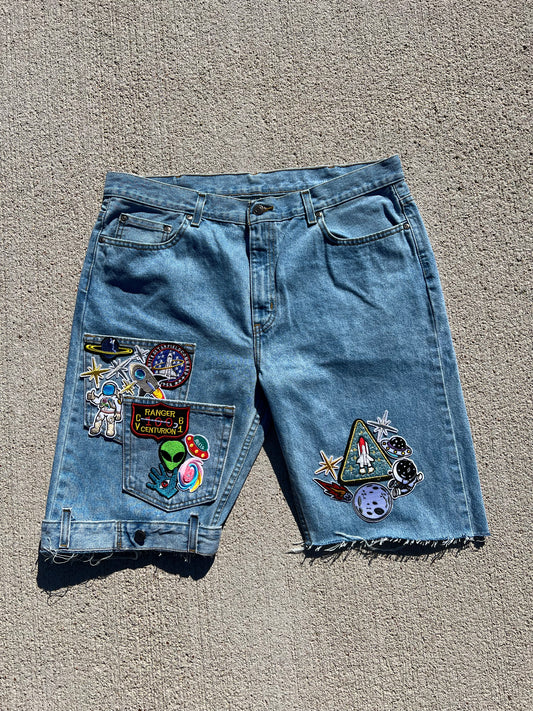 "Passport" Double Pocket Jorts