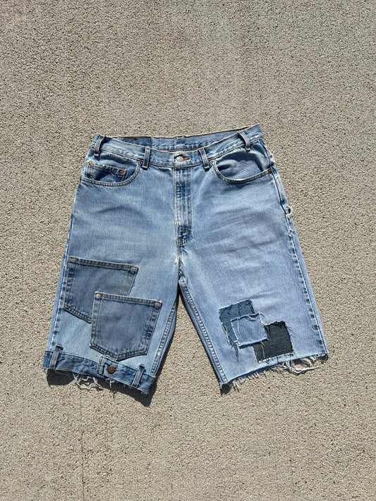 "Double Pocket" Denim Jorts